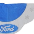 thumbnail image 3 of 45.5" Blue and White Ford Scalloped Christmas Tree Skirt, 3 of 3