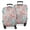 Pink Paisley And, variant on Pink Geometric Striped Pattern Luggage Cover Fashion Suitcase Cover Baggage Covers Fit 25-28 Inch Luggage (Go Travel)