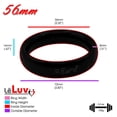 thumbnail image 2 of LeLuv® EYRO Donut Style Constriction Ring - Black, Stainless Steel w/ 56mm Inside Diameter, 2 of 2