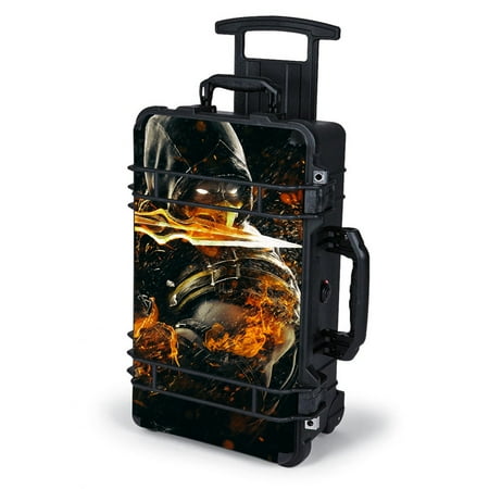 Skin Decal Wrap For Pelican Case 1510 / Scorpion With Flaming Sword