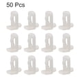 thumbnail image 4 of Uxcell 0.20'' Durable Shelf -Locking Shelf Support Pegs Shelf Bracket Peg Plastic White 50 Pcs, 4 of 4