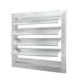 thumbnail image 1 of Cubierta de ventilación de aluminio Uxcell, ventilador de extractor con persiana automática de gravedad, rejilla cuadrada de 10x10 pulgadas, 1 of 6