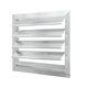 thumbnail image 1 of Cubierta de ventilación de aluminio Uxcell, ventilador de extractor con persiana automática de gravedad, rejilla cuadrada de 10x10 pulgadas, 1 of 6