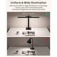 24W LED Desk Lamp, 112 High-Bright Eye-Caring Architect Light, 3000K ...
