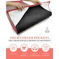 thumbnail image 3 of Red Grey Ombre Yoga Towel for Hot Yoga Non Slip, Modern Gradient Abstract Art Yoga Mat Towel Absorbent Yoga Sweat Towels Microfiber Hot Yoga Blanket for Bikram Pilates 26"x74", 3 of 7