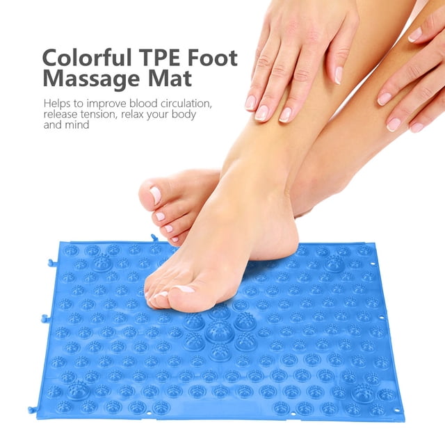 Foot Massage Mat,Colorful TPE Foot Massage Foot Massage Pad Massage Pad Remarkable Clarity