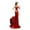 Red, variant on Fiocias Creative Wine Rack Storage Bottle Free Standing Holder Figurines Ornaments Craft Red