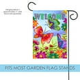 thumbnail image 3 of Toland Home Garden Welcome Butterfly Field Welcome Flag Double Sided 12x18 Inch, 3 of 5