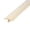 Almond, variant on Outwater Plastic T-molding 1 Inch Dove Grey Flexible Polyethylene Center Barb Tee Moulding 25 Foot Coil
