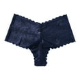 thumbnail image 5 of GHSOHS Womens Underwear Panty Womens Cotton Thongs Tummy Control Panties Womens Plus Size Underwear Lace Panties Stretch Soft Ladies Hipster Briefs Underwear Lady Underwear Navy Briefs Thongs fo,XXL, 5 of 6