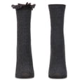 thumbnail image 6 of MeMoi 2 Pair Women's Combed Cotton-Rich Crew Socks - Womens - Female, 9-11, Blackberry Wine, 6 of 6