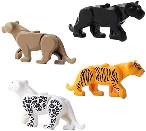 Kid Animal Building Block Toys Crocodile Tiger Cow Buildable Model Fit Decor New