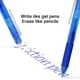 thumbnail image 4 of Paquete De 8 Bolígrafos De Gel Borrables Retráctiles, Punta Fina De 0,7 Mm, Para Hacer Desaparecer Los Errores, Agarre Cómodo Para Dibujar, Planificador De Escritura Y Útiles Escolares, Tintas De Colo, 4 of 5