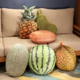 thumbnail image 3 of Jouet en Peluche Fruits Réalistes 35-55 cm Simulation Pomme Melon D\'eau Citron Litchi Ango Fraise Ananas Durian Coussin Rembourré, 3 of 5