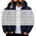 thumbnail image 3 of Purcolt Mens Big and Tall Hooded Puffer Jackets Trendy Casual Quilted Long Sleeve Full Zip Up Winter Thermal Outerwear Comfort Loose Fit Coats with Pockets, 3 of 7