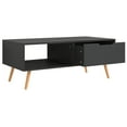 thumbnail image 3 of vidaXL Coffee Table Grey 100x49.5x43 cm Engineered Wood, 3 of 4