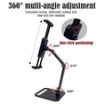 thumbnail image 6 of Portable 18.5-Inch Monitor Vesa Stand with 360-Degree Swivel, Adjustable and Foldable ABS Bracket for Desktop Use, 6 of 9