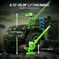 thumbnail image 3 of Shininglove 33" Farm Jack 3-Ton Ratcheting High Lift Jack – 6,600 Lbs Capacity (Green), 3 of 7