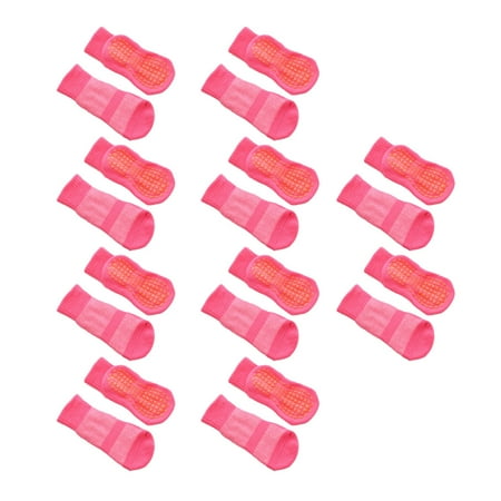 

iaksohdu 10 Pairs Kids Children Anti Slip Breathable Elastic Sports Ankle Floor Socks