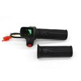 thumbnail image 2 of 1 Pair 36v/48/60v Electric Bike Scooter Throttle Grip Handlebar With Lock Led Power Display Bicycle Accessories, 2 of 5