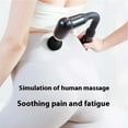 thumbnail image 5 of Deep Tissue Back & Muscle Massager with Long Handle – Handheld Electric Massage Gun with LCD Display, 4 Heads & Multi‑Speed Settings – Pain Relief for Neck, Shoulders, Back & Feet, 5 of 7