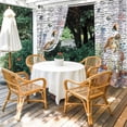 thumbnail image 4 of Outdoor Curtains for Patio Waterproof, Brown Turtle Coastal Windproof Pravicy Outside Porch Blackout Curtain, Summer Beach Coral Seahorse Ocean Octopus Sun Blocking Grommets Curtains54"x95", 4 of 9