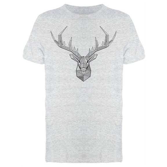 Geometrical Reindeer Tee Men's -Image by Shutterstock