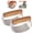 2, variant on Stainless Steel Garlic Presser & Bottle Opener, Wooden Handle Garlic Press Rocker, Garlic Mincer Tool Garlic Chopper Hand Garlic Grinder (1 Pack)