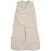 HALO SleepSack SuperSoft Swaddle, Cozy Bamboo Viscose, 3-Way Adjustable Swaddle, 2 Way Zipper, 2 TOG (Oat, Newborn)