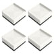 thumbnail image 1 of Elevadores de cama para muebles, elevadores de patas, portátiles, simples, resistentes, antideslizantes, almohadillas para mesa, sofá y gabinete, 4 pi Albaricoque 4 cm, 1 of 9