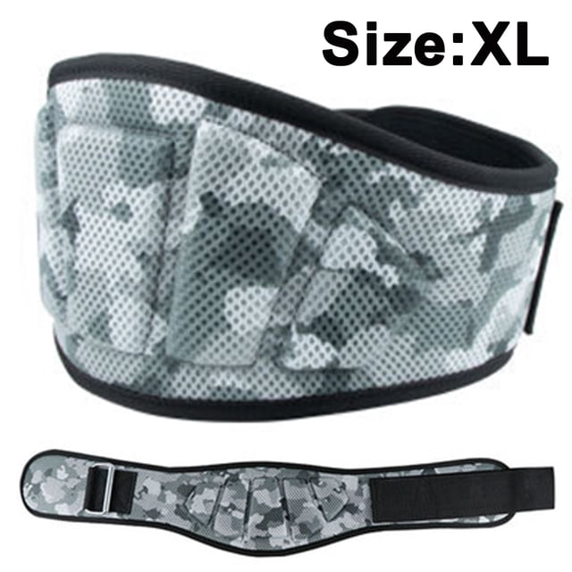 Cinturón de levantamiento de pesas de camuflaje EVA para hombres y mujeres, soporte de espalda para culturismo y fitness para entrenamiento cruzado, sentadillas, estocadas