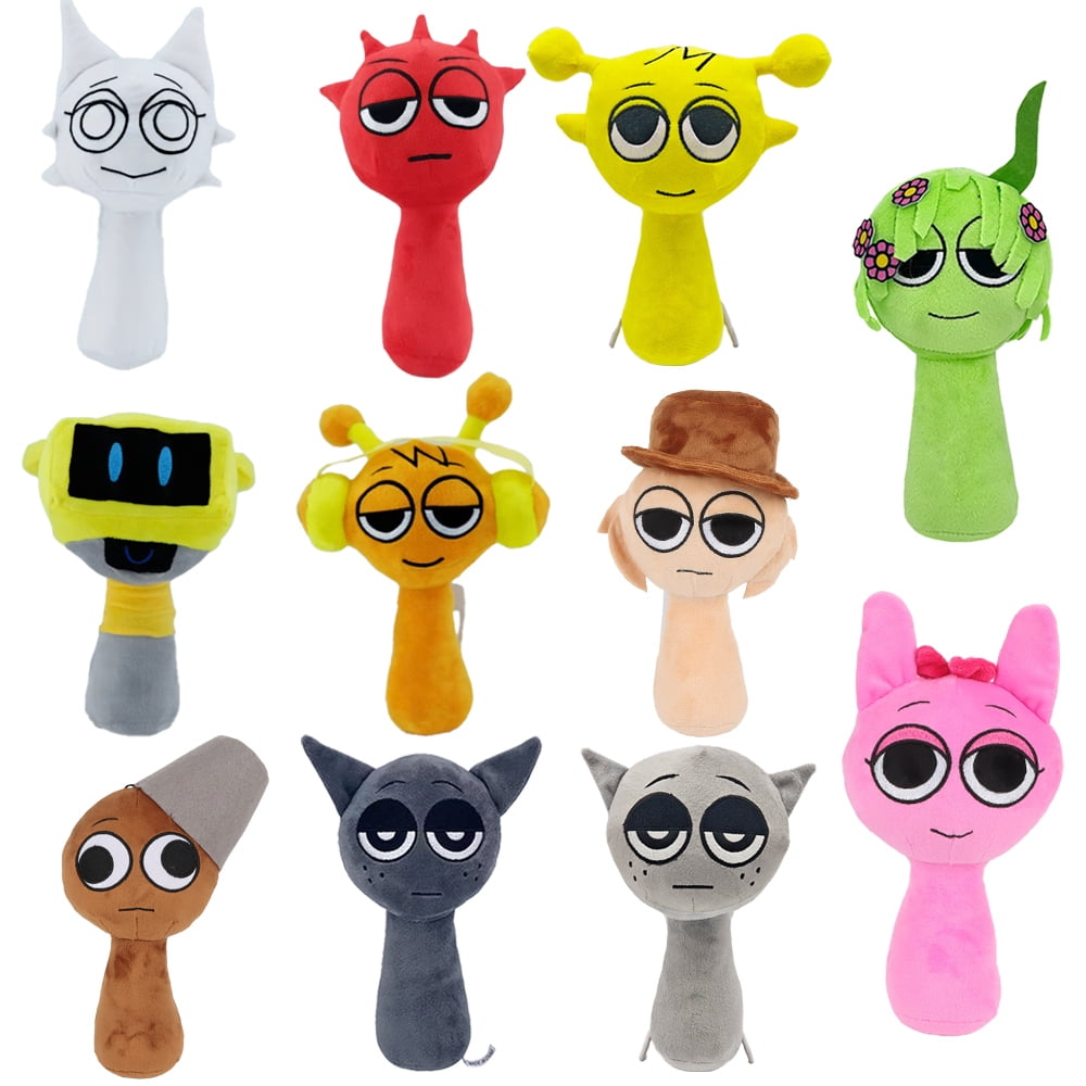 Sprunki juguetes de peluche juego de terror Wenda Oren Raddy Fun Bot ...