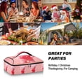 thumbnail image 7 of Iauyy Casserole Carrier for Hot Food Insulated Casserole Travel Carry Bag with Lid Food Warmer Bag for Party/Picnic,Gradual Color Transition, 7 of 7