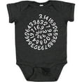 thumbnail image 3 of Inktastic Pi Day Pi Numerals in Spiral Boys or Girls Baby Bodysuit, 3 of 5