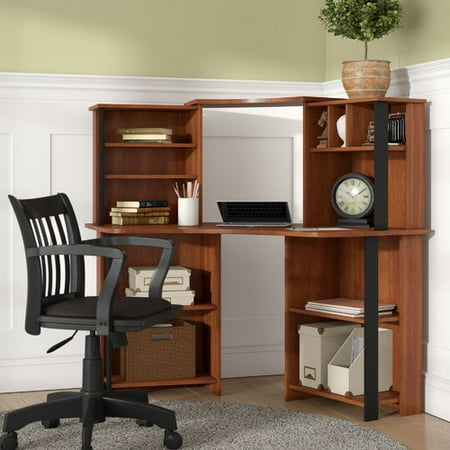 - Winston Porter Hibbler Computer Desk with Hutch