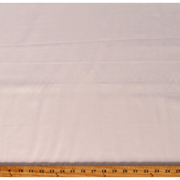 Cotton Solid Prepared For Dyeing White PFD White Cotton Fabric Print by the Yard (1377-3)
