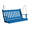 Blue, variant on Keystone Amish Co. 5 Foot Franklin Poly Composite Porch Swing, Cherry Wood