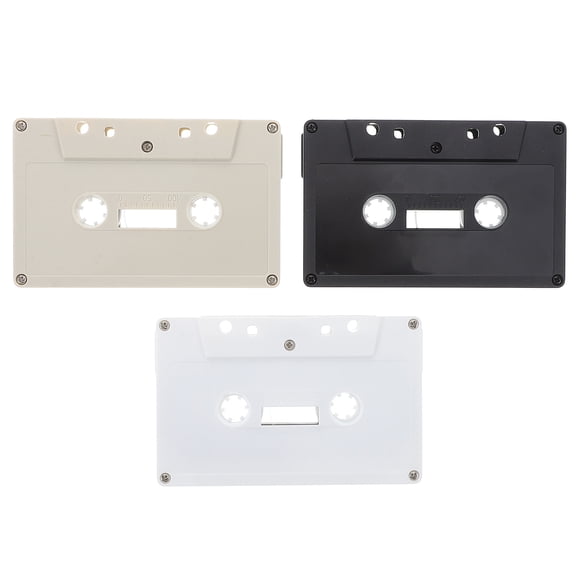 CIMAXIC Party 3pcs Cassette Tape Wall Art Decor Blank Cassette Tapes Inspirational Wall Art For Diy Retro Party Blessings Decoration,3.94"X2.52"X0.43"