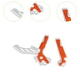 thumbnail image 6 of Zxpjkyu Frame Guards Side Protection Cover Dirt Bike Spare Parts Spare Parts Frame Guard Orange White, 6 of 9