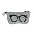 thumbnail image 1 of Fiudx Estuche de Gafas con Cremallera, Suave y Protector, Elegante Diseño con Cremallera, Versátil para Guardar Maquillaje o Artículos de Escritura, Duradero y Ligero, Disponible En 4 Colores, Tamaño, 1 of 2
