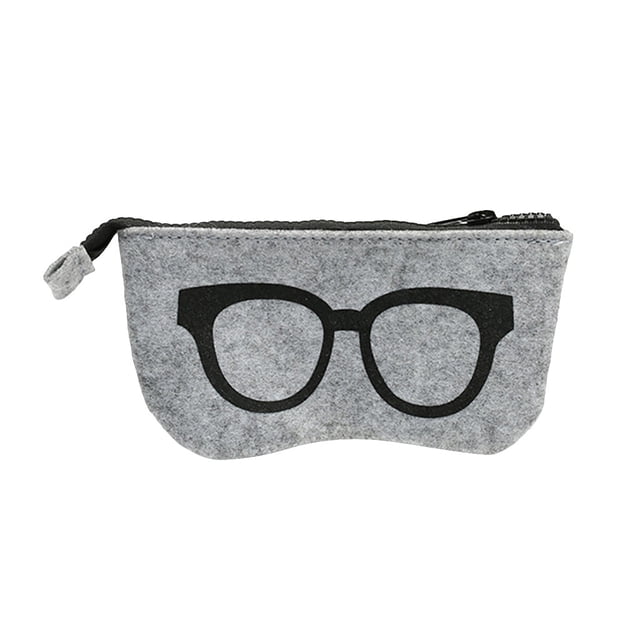 TIMIFIS Fashion Pouch Fashions Zipped Sunglasses Glasses Spectacle Case Pouch Soft Zip Glasses Case Kitchen Gadgets