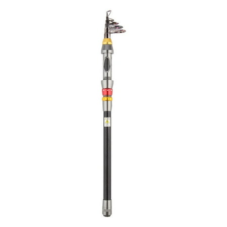 Graphite Telescopic Rod - Made From Carbon Durable Portable Closed Length Design Super Light Carbon Telescopic Pole Saltwater Casting Sea Fishing Rods