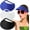 White,Black,Blue, variant on 3PCS Women Sun Visors Solid String Sun Visor Hat Foam Adjustable Soft Visors Womens Golf Tennis Visor Outdoors