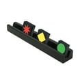 thumbnail image 3 of MindWare Qwirkle Board Game Bonus Pack with 4 Wood Tile Racks, Score Pad, and Pencil, 3 of 8