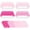 Pastel Pink Rectangle, variant on 12 Pack Plastic Pink Tablecloths Disposable Pastel Pink Table Cloth Rectangle Table Covers for Valentines Day Bridal Engagement Wedding Galentines Party Decorations,54 x 108 Inch