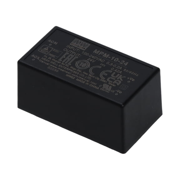 Feedannce 24V 0.42A 10W Medical Grade Power Supply, for Healthcare Applications MEAN WELL MPM-10-24