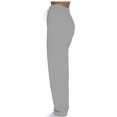 thumbnail image 4 of Edvintorg Women's Casual Baggy Fleece Sweatpants High Waisted Joggers Pants Streetwear Hip Hop Oversized Pants Trousers Women On Clearance, 4 of 5