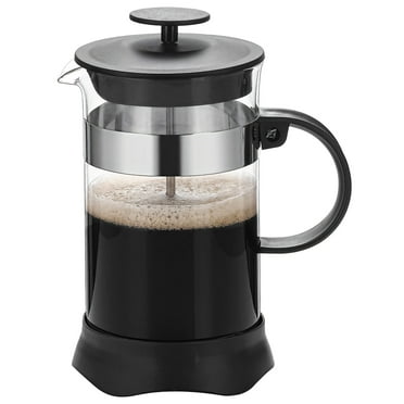 34 oz French Press Coffee Maker, Stainless Steel Coffee Press, High Borosilicate Glass Brewed Coffee Pot, Multi-Scene Use, Great for Tea and Coffee