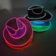 thumbnail image 2 of Sombrero de Jazz con luz EL Wire intermitente para Halloween, sombreros brillantes Unisex, vestido de lujo, fiesta de baile, espectáculo de escenario, decoración de disfraces, 2 of 4