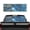 Blue Gold Marble Pattern, variant on POLERO Wood US Flag Print Vinyl Truck Rear Window Decal, 66.9 x 22.4 Inch Perforated Weatherproof Car Rear Windshield Sunshade for Most Pickup Trucks